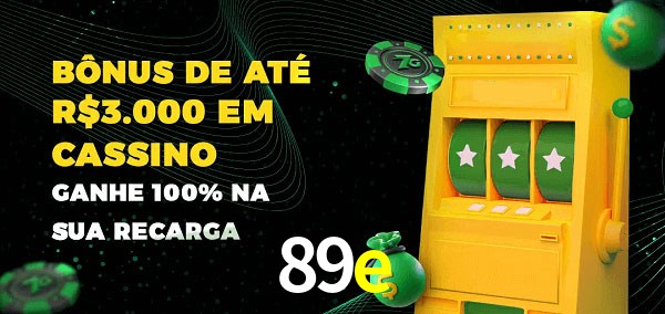 89e melhor bônus de depósito